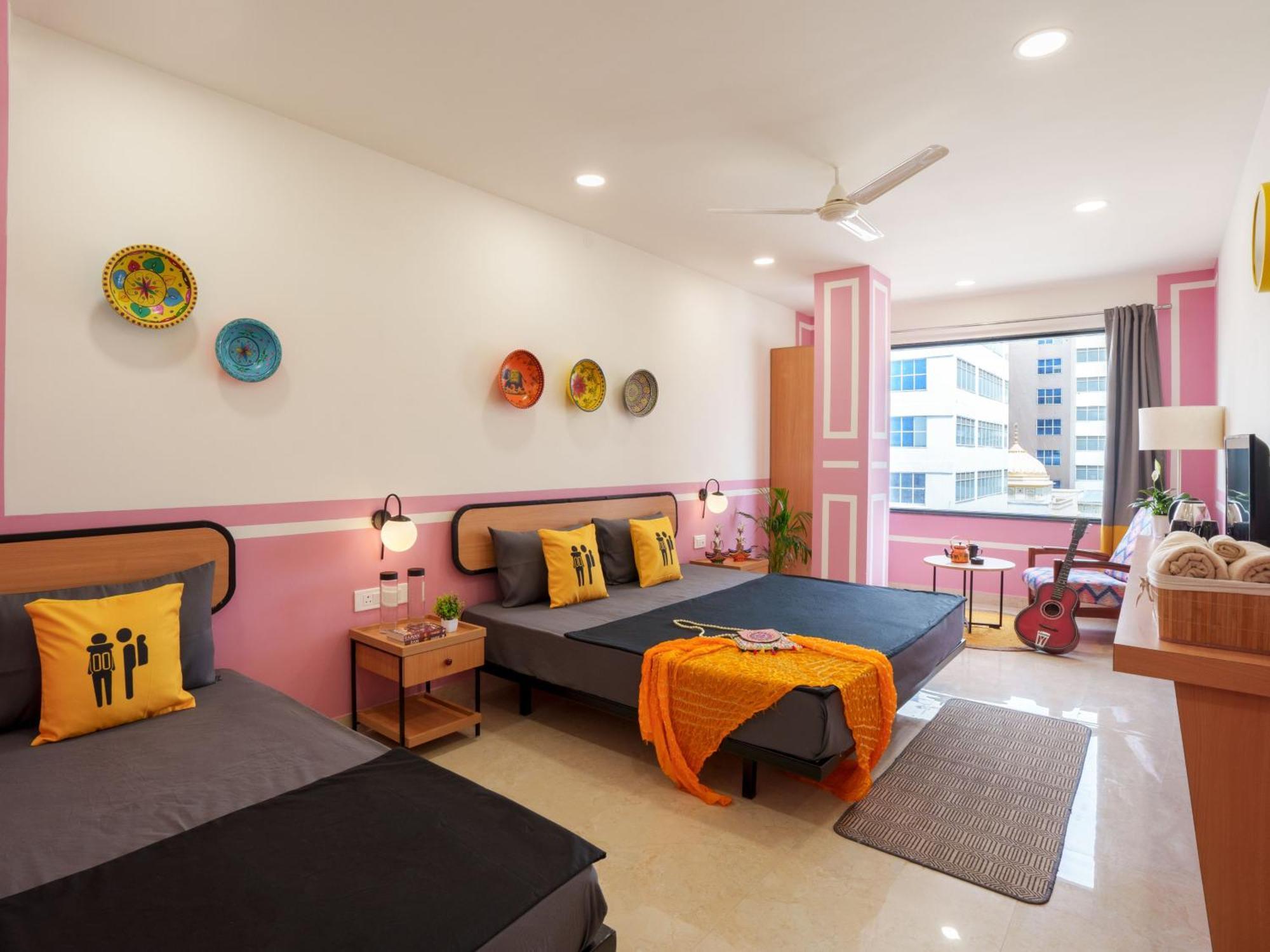 The Hosteller Jaipur, Mi Road Exterior foto